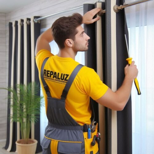 Instalar barra de cortinas