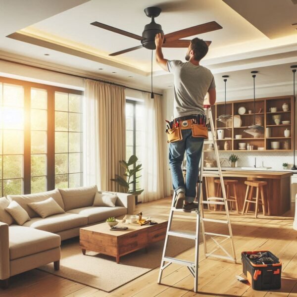 Instalar ventilador de techo