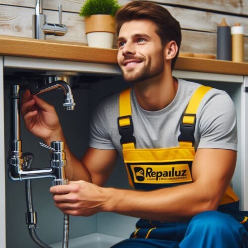 Reparar fuga de agua de lavamanos